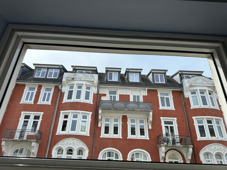 Fenster nach der Reinigung – klare Sicht