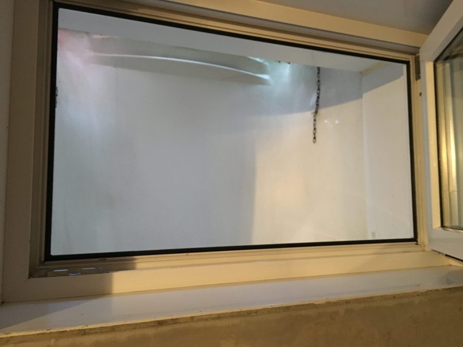 Kellerschacht nach der Reinigung