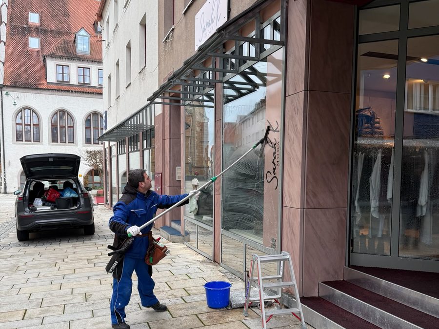 Schaufensterreinigung in Lüneburg