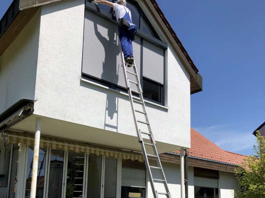 Schwer zugängliche Fenster in Lüneburg